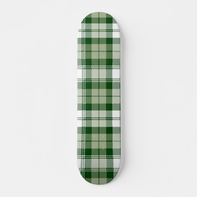 Chequered pattern skateboard (Front)