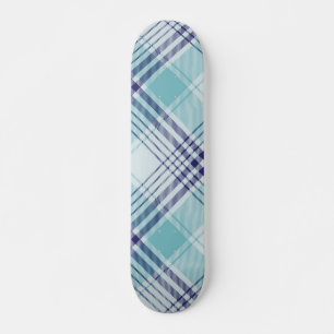 Chequered pattern skateboard