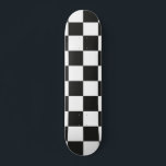 Chequered pattern skateboard<br><div class="desc">For true lovers of chequered</div>