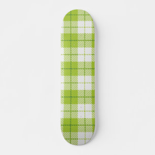 Chequered pattern skateboard