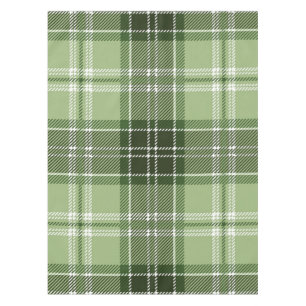 Chequered pattern tablecloth