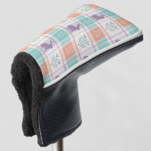 Chequered Plaid Easter Golf Head Cover