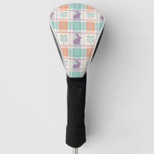 Chequered Plaid Easter   Golf Head Cover