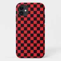 Chequered Red and Black