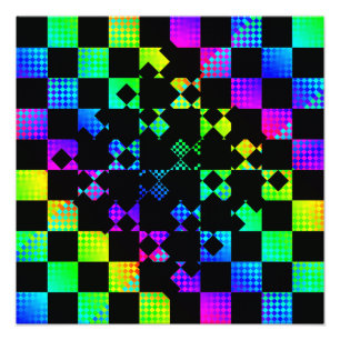 Chequered Twist by Kenneth Yoncich Photo Print