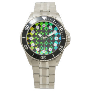 Chequered Twist (C Face) by Kenneth Yoncich Watch