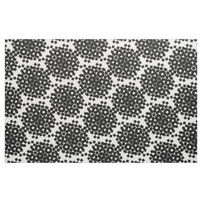Chequered Wheels by Kenneth Yoncich Fabric (Fat Quarter)