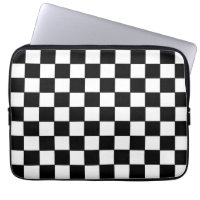 Chequered White and Black 