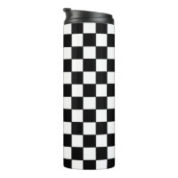 Chequered White and Black
