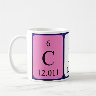 Cher periodic table name mug