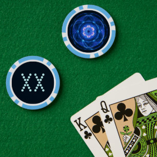 Cherenkov Radiation Poker Chips