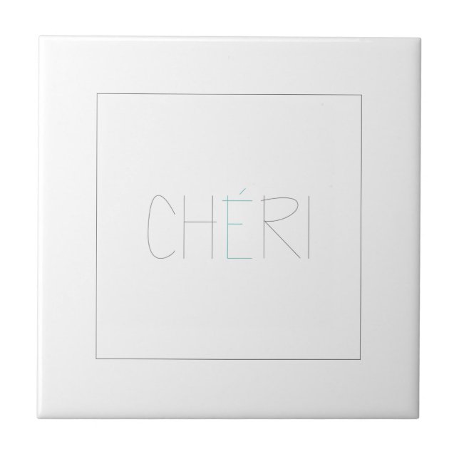 CHERI CERAMIC TILE (Front)