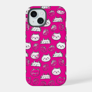 Cherish Memories: Your Beloved Cat iPhone 15 Case
