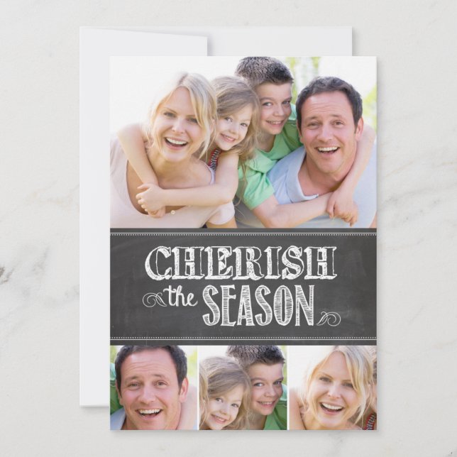 Cherish the Season Holiday Card (Front)