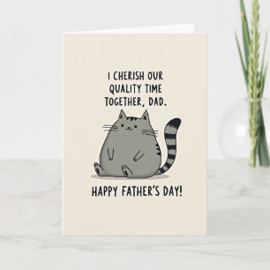 Cherish Time Fathers Day Card
