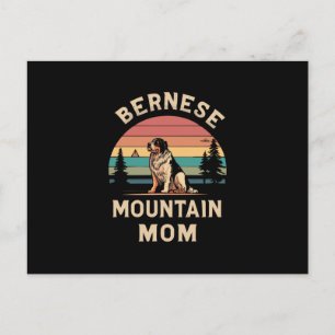 Cherish Your Love: Bernese Mountain Dog Mum Postcard