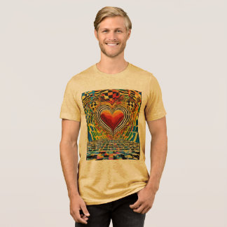 Cherished Connections: Family & Friendship Tee. Tri-Blend Shirt