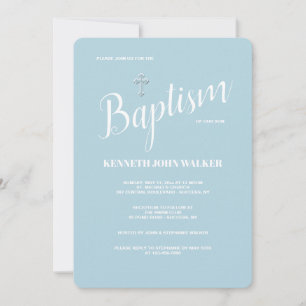 Cherished Cross Religious Invitation