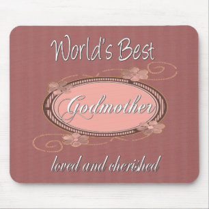 Cherished Godmother Mouse Pad