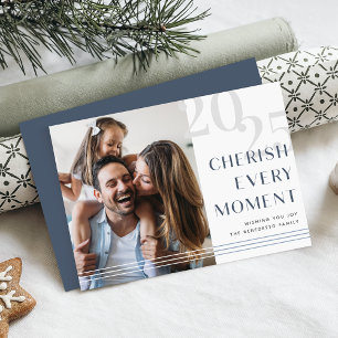 Cherished Moment   Photo Holiday Card