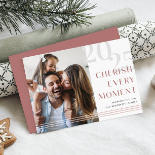 Cherished Moment Photo Holiday Card