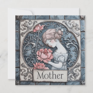 Cherished Mother: Special Greetings Holiday Card