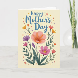 Cherished Mothers Day Art Card