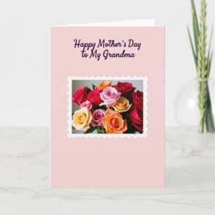 Cherished Mothers Day Photo Card