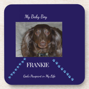Cherished Pawprint Moments Keepsake Coaster