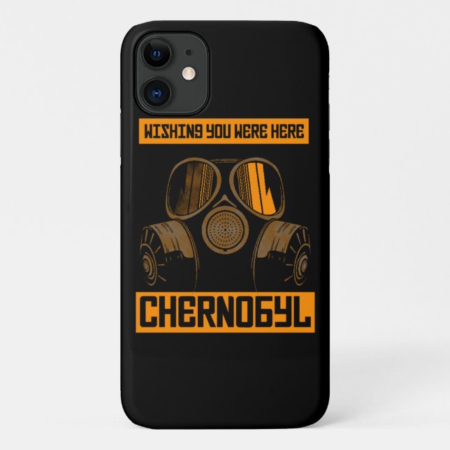 CHERNOBYL-WISHING YOU WERE HERE Essential Case-Mate iPhone Case (Back)