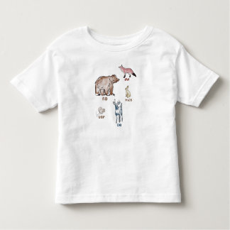 Cherokee animals  toddler T-Shirt