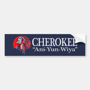 Cherokee (Aniyunwiya) Bumper Sticker