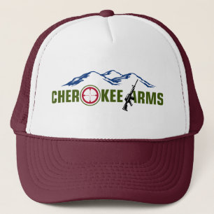 Cherokee Arms maroon hat