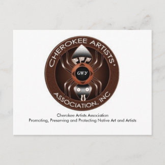 Cherokee Artists Association Post Card