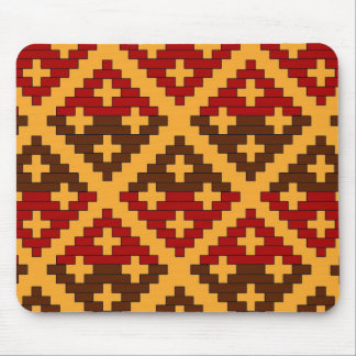 Cherokee Basket Print Mouse Pad