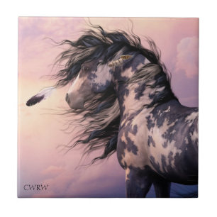 Cherokee Blue Art Tile