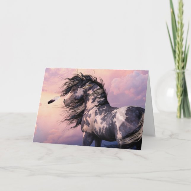 Cherokee Blue Notecard (Front)