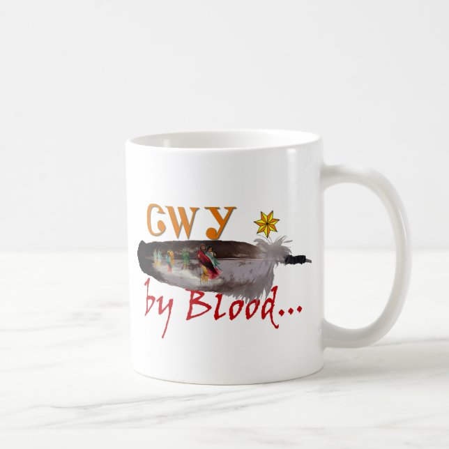 Cherokee by Blood Coffee Mug (Right)