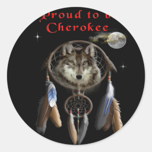 Cherokee Classic Round Sticker
