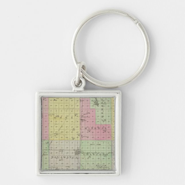 Cherokee County, Kansas Key Ring (Front)