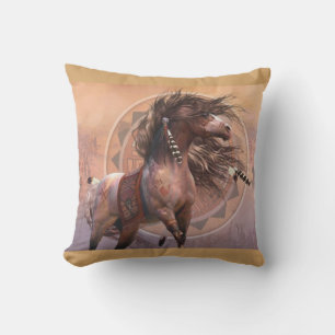 Cherokee Horse Outdoor Cushion