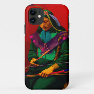 Cherokee Indian Pop Art iPhone 11 Case