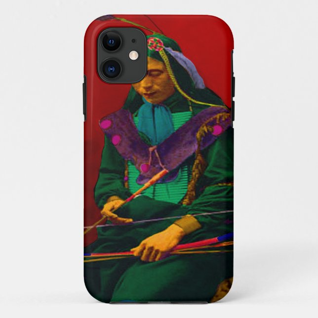 Cherokee Indian Pop Art Case-Mate iPhone Case (Back)