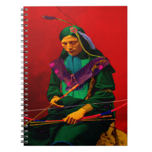 Cherokee Indian Pop Art Notebook