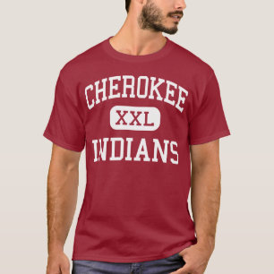 Cherokee - Indians - Middle - Springfield Missouri T-Shirt