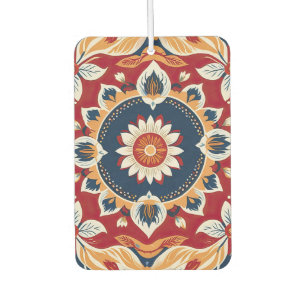 Cherokee Inspired Floral art Car Air Freshener