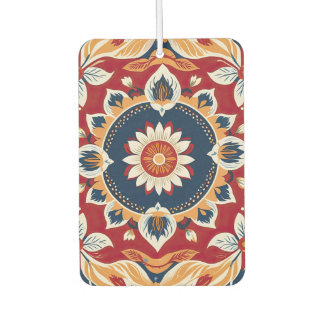 Cherokee Inspired Floral art Car Air Freshener