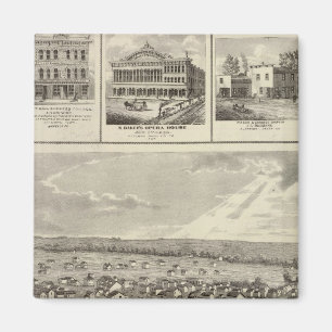 Cherokee, Iowa, 1875 businesses in Centerville Magnet