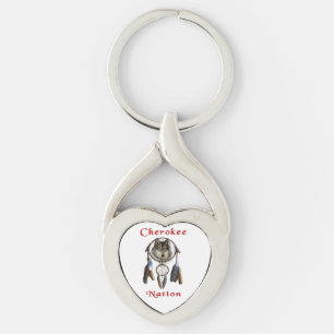 Cherokee Key Ring
