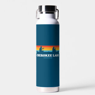 Cherokee Lake Tennessee Canoe Water Bottle